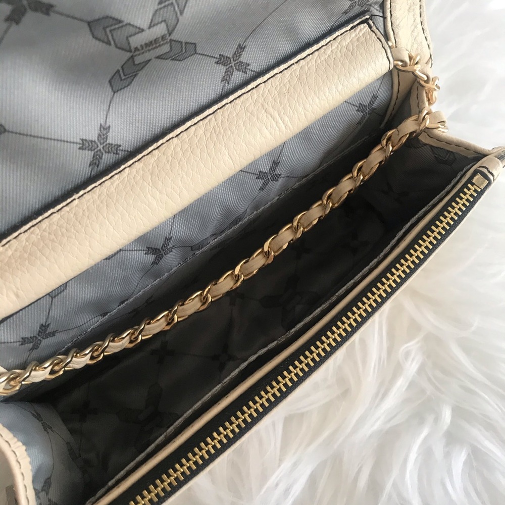 COPY - Aimee Kestenberg Cream Floral Crossbod Leather Bag - Picture 8 of 15